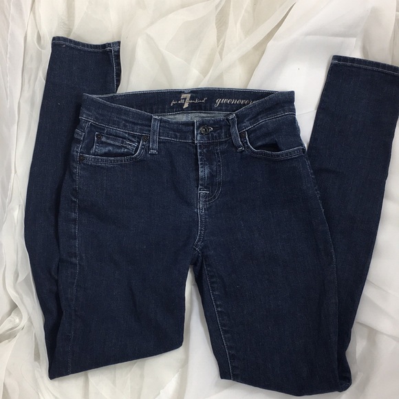 7 For All Mankind Denim - 7 For All Mankind Gwenevere Skinny Jeans